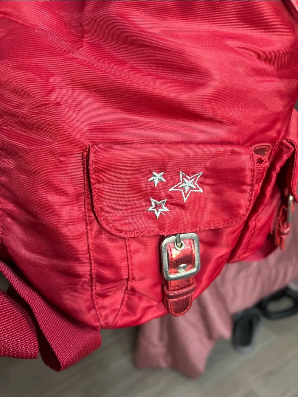 Bath & Body Works Red Kids' Star Accent Backpack